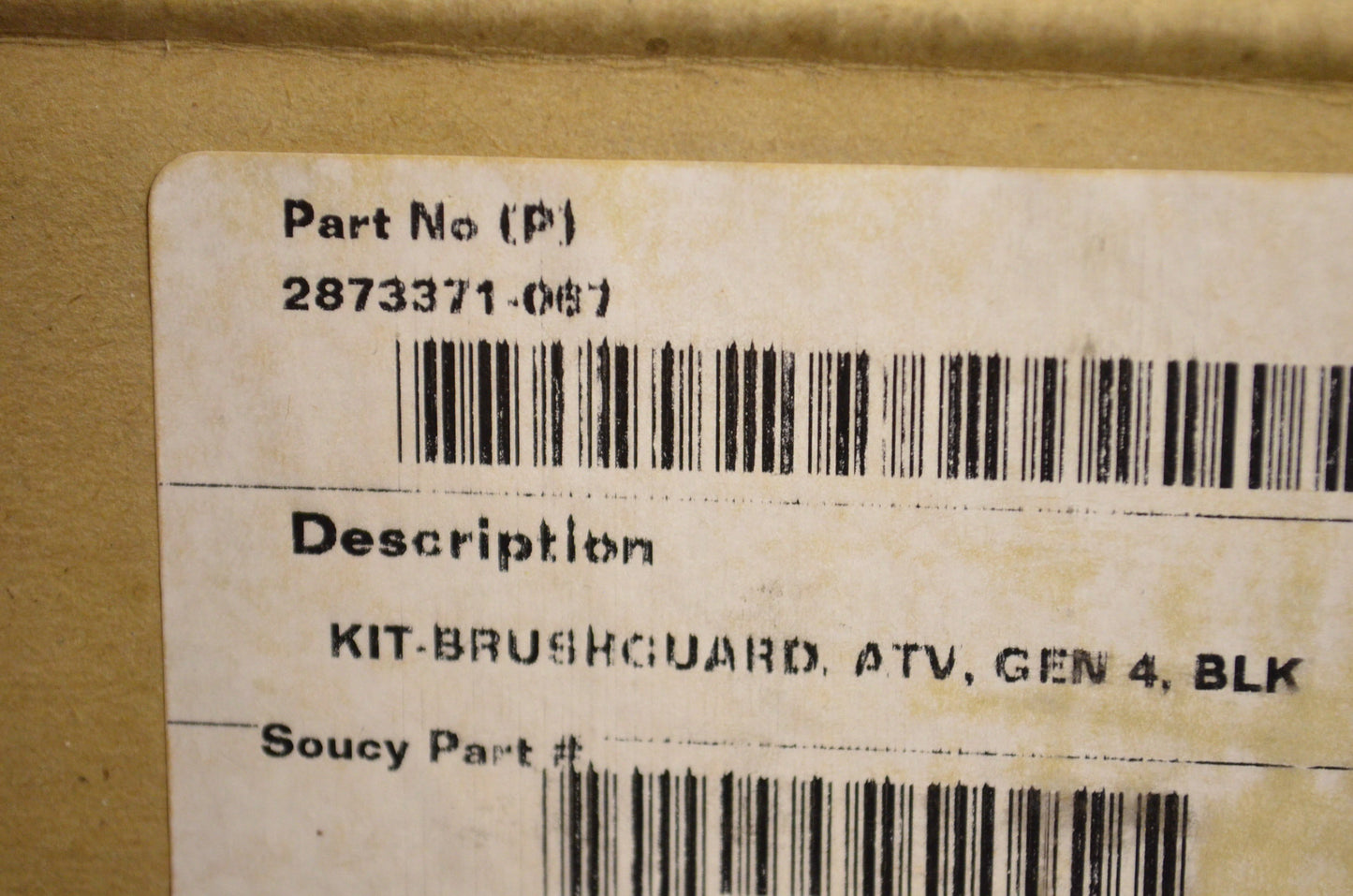 New OEM Polaris Brush Guard NOS