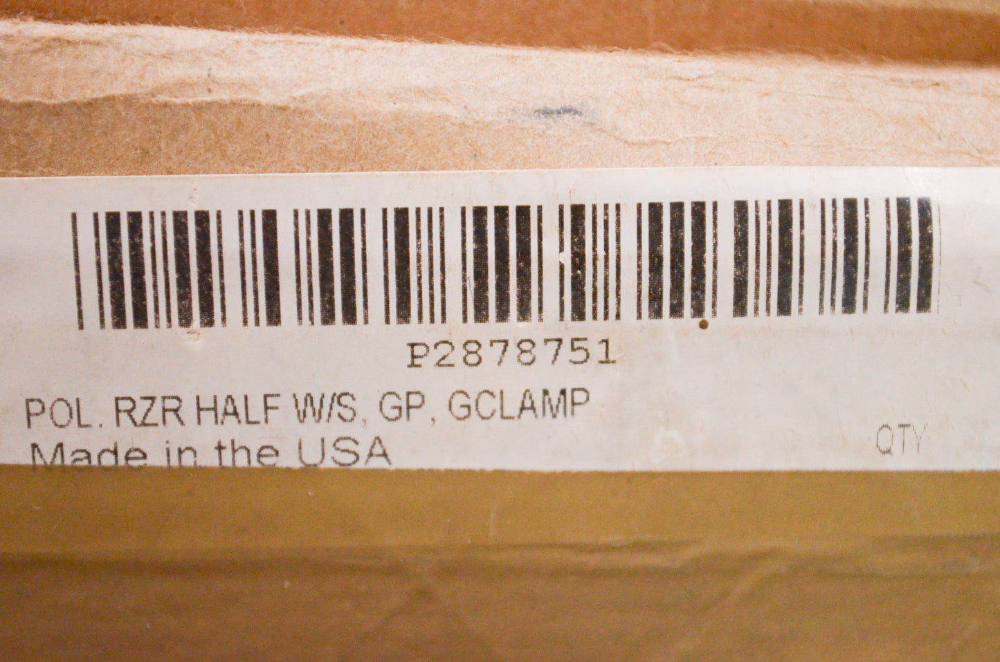 OEM Polaris 2878751 Half Windshield Kit NOS