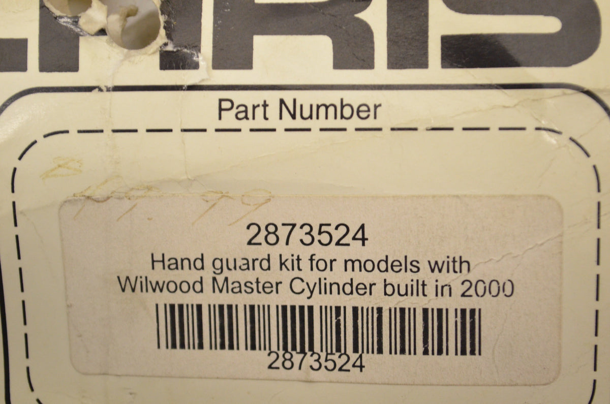 OEM Polaris 2873524 Black Handguard NOS