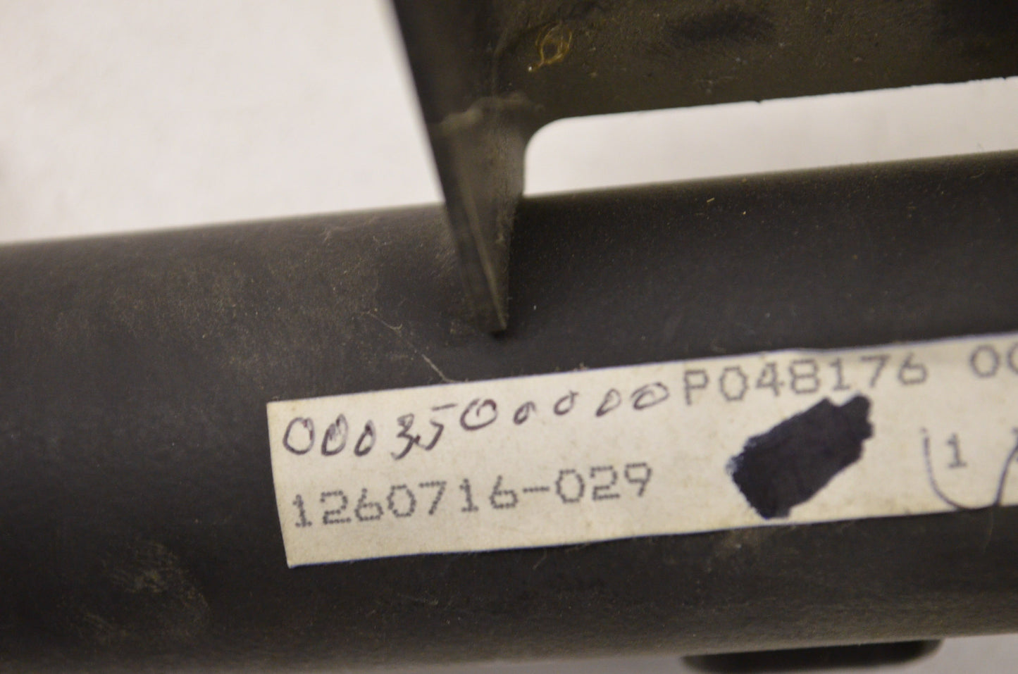 OEM Polaris 1260716-029 Black Exhaust Pipe NOS