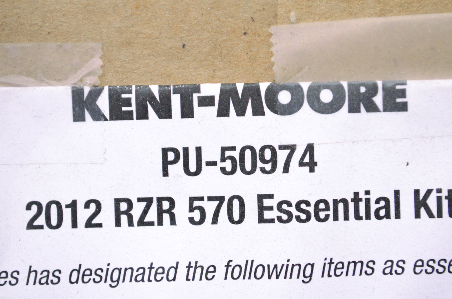 OEM Polaris PU-50974 2012 RZR 570 Essential Tool Kit NOS