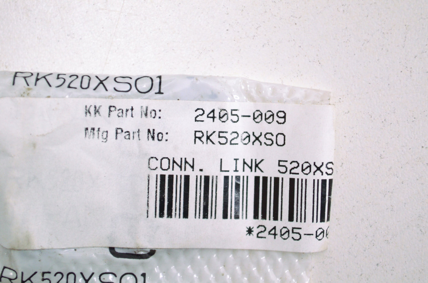 New OEM R.K. Connecting Link 520XSO NOS