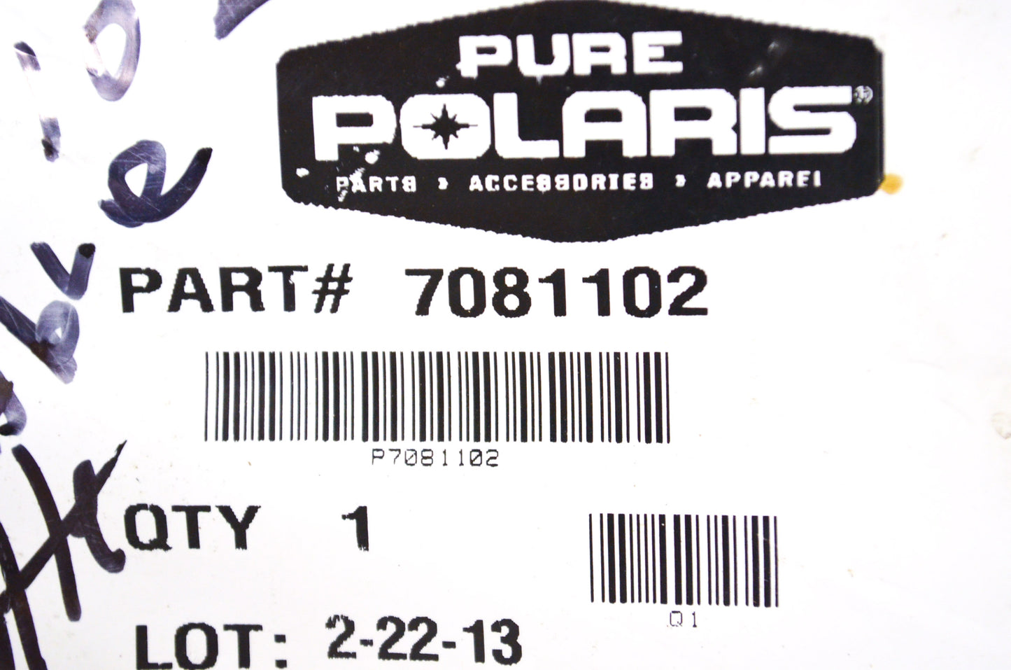 OEM Polaris 7081102 Throttle Cable 52inch 1/4 Turn NOS