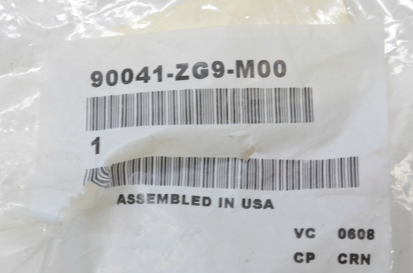 OEM Honda 90041-ZG9-M00 Stud Bolt A