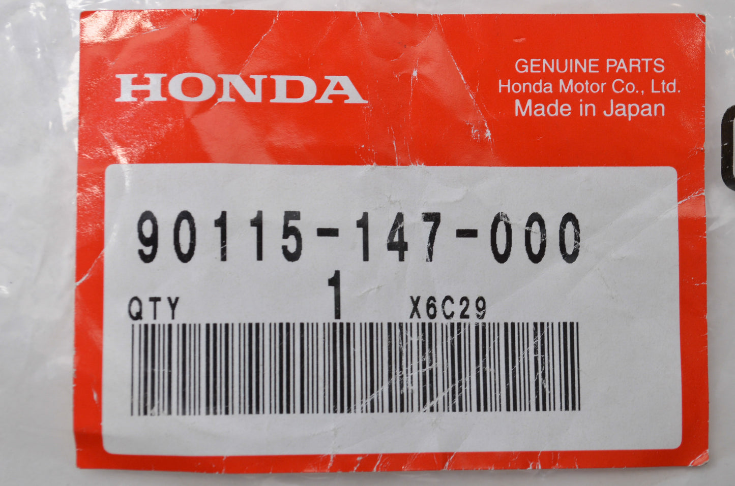 OEM Honda 90115-147-000 Screw (5X26) NOS