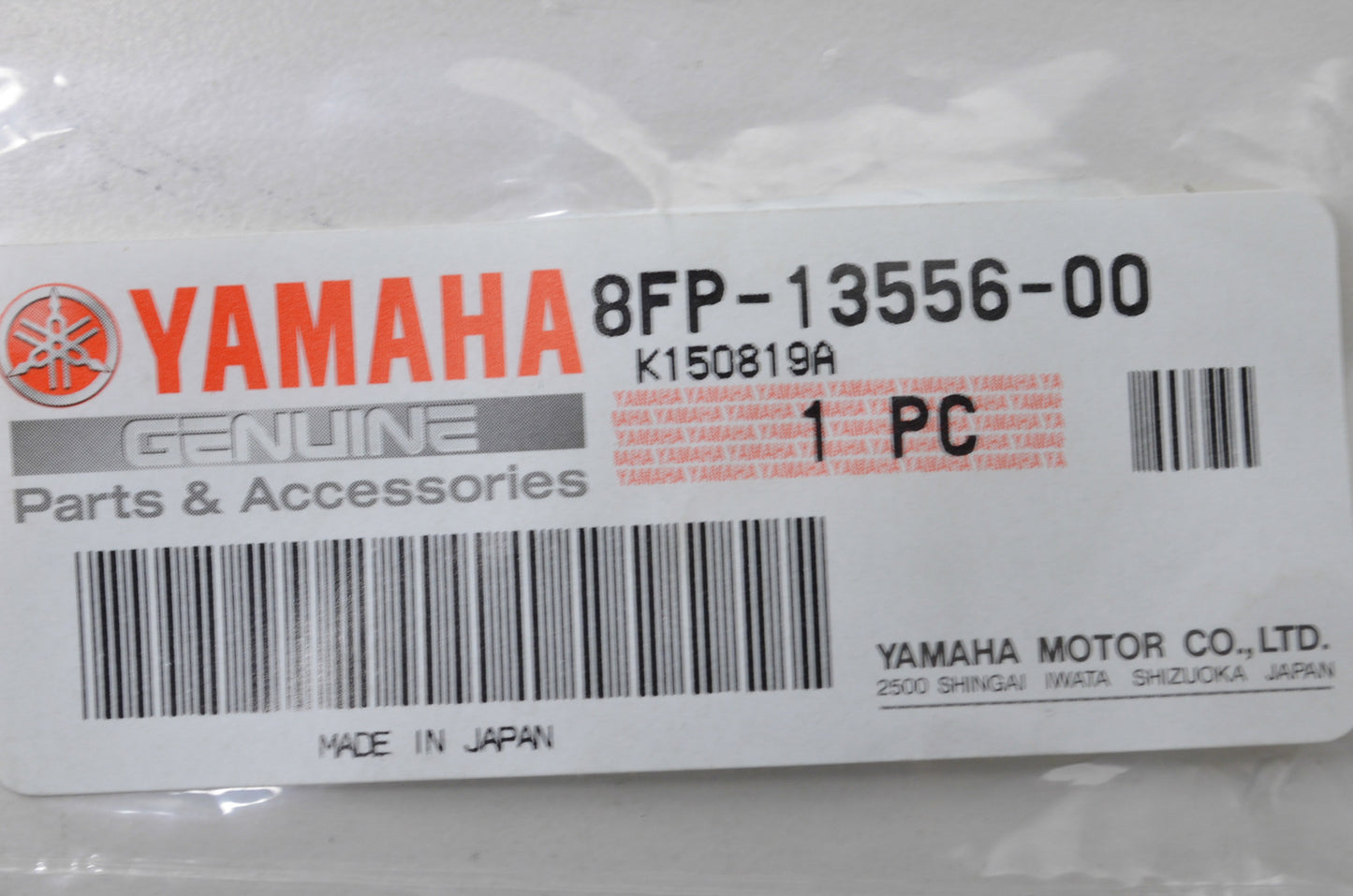 New OEM Yamaha 8FP-13556-00-00 Manifold Gasket NOS