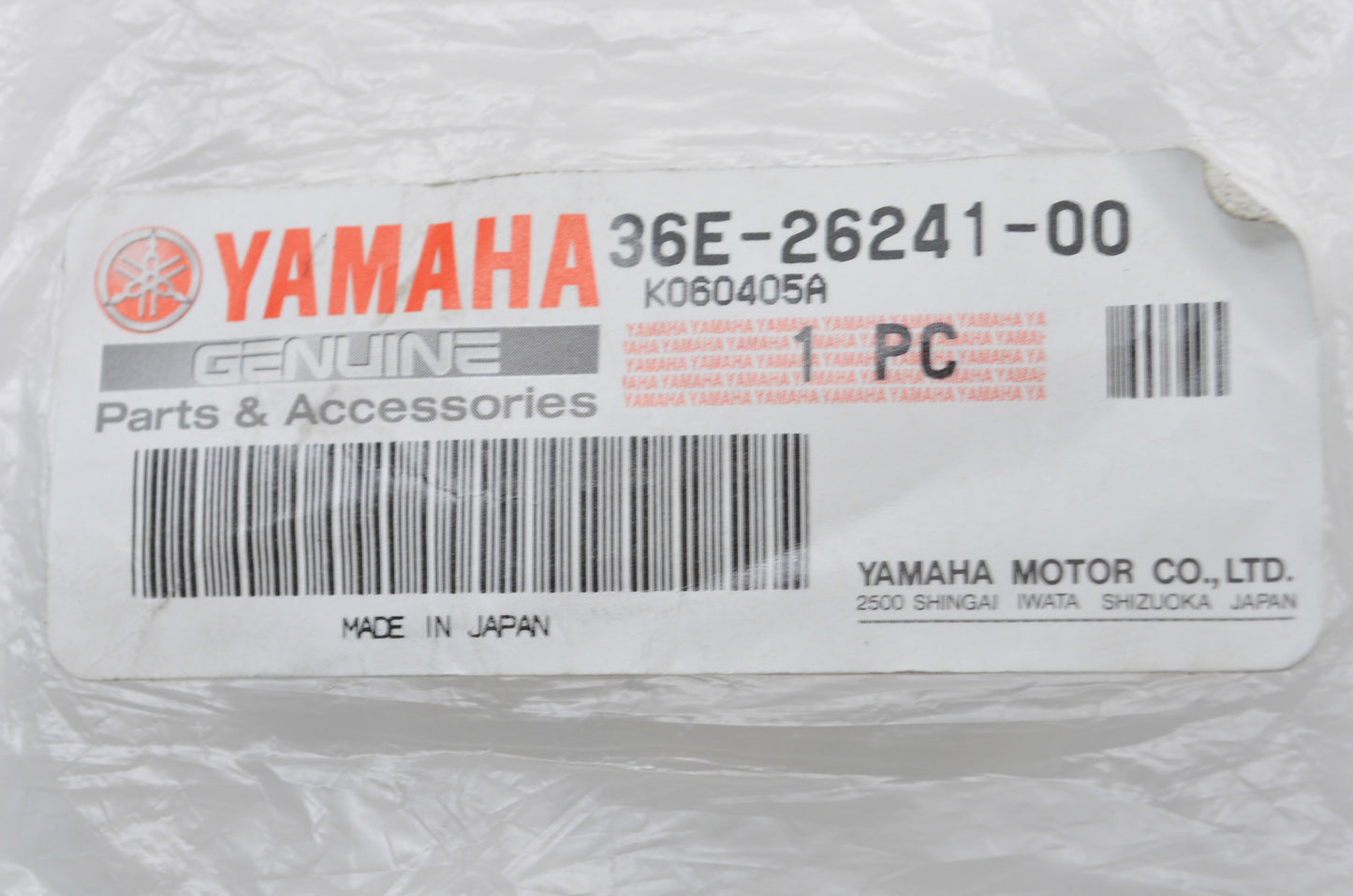 OEM Yamaha 36E-26241-00-00 Left Hand Grip NOS