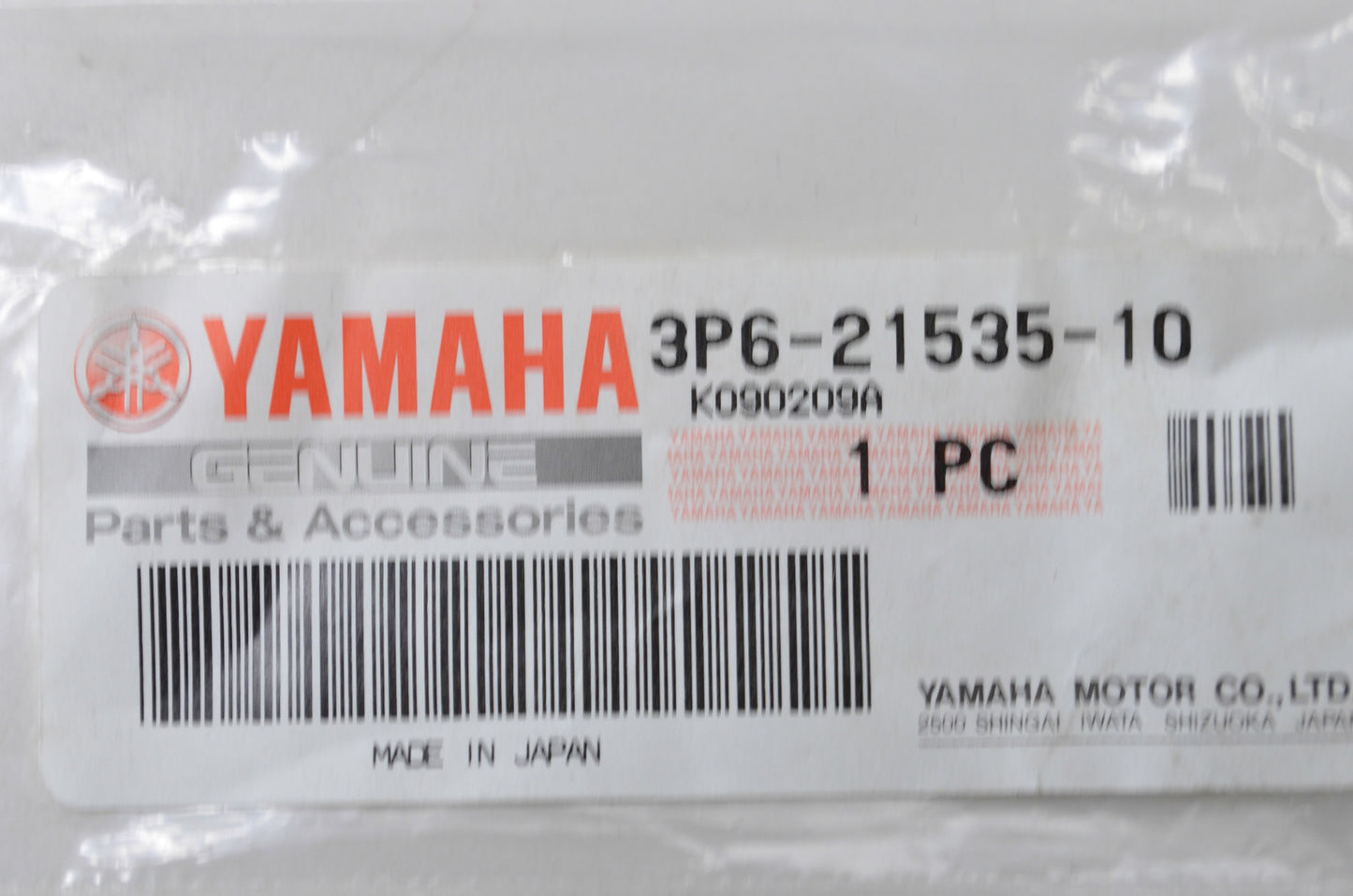 OEM Yamaha 3P6-21535-10-00 Nut 1 NOS