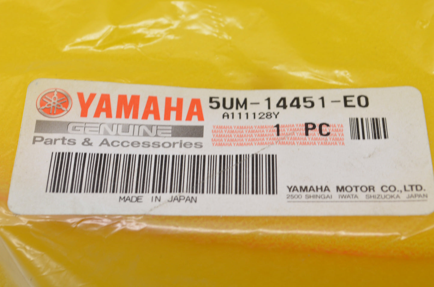 New OEM Yamaha Air Filter Element NOS