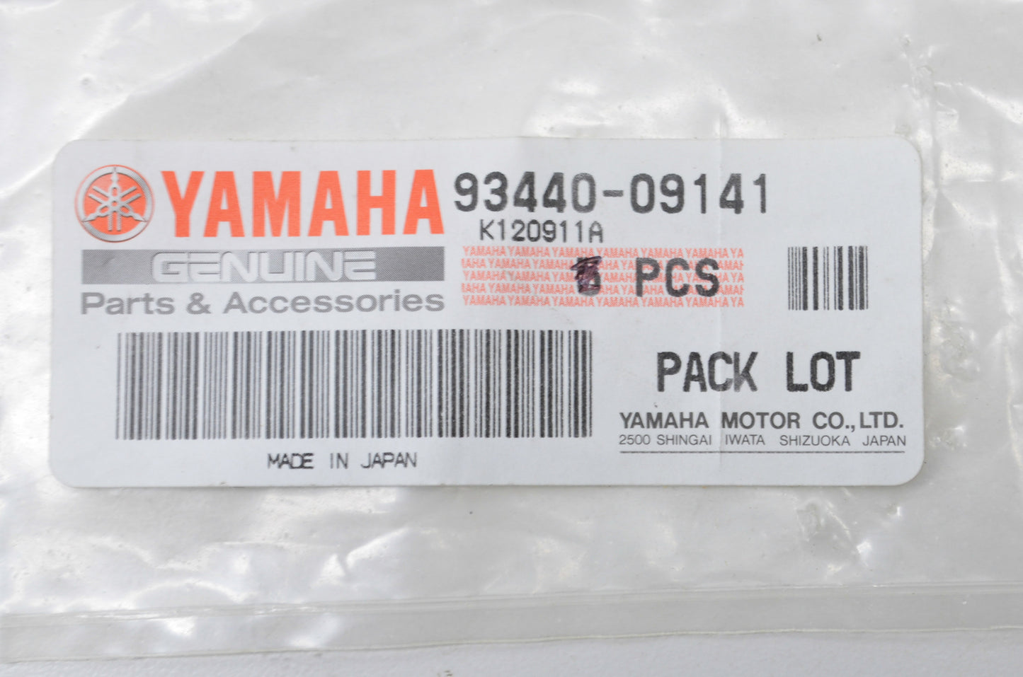 New OEM Yamaha 93440-09141-00 Outer Circlip NOS