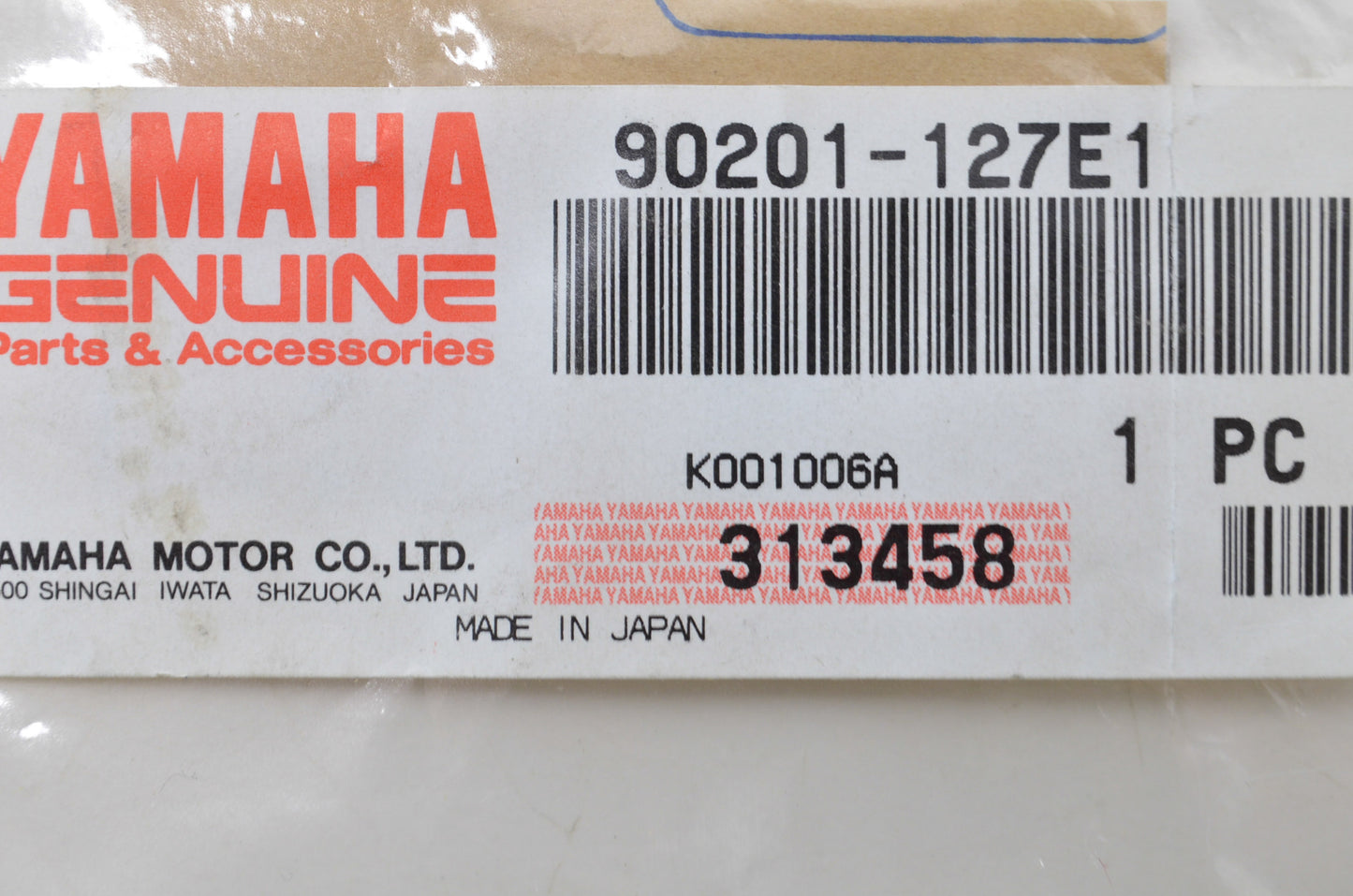 New OEM Yamaha Plate Washer NOS