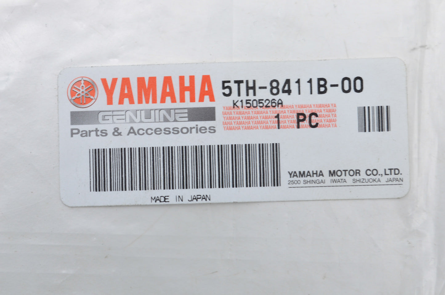 OEM Yamaha 5TH8411B-00 Headlight Graphic NOS