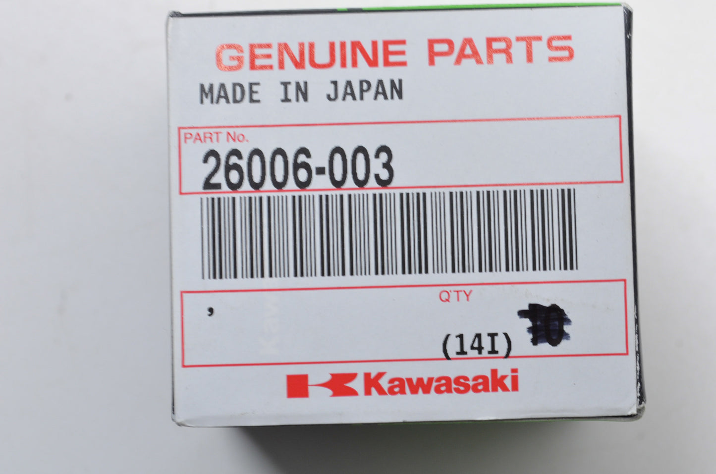 New OEM Kawasaki Fuse 10A NOS