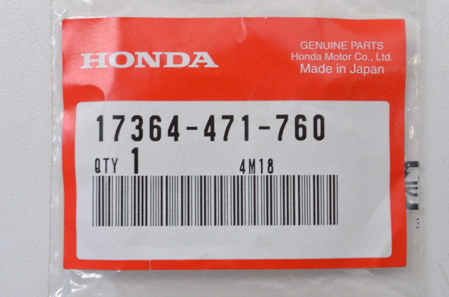 OEM Honda 17364-471-760 Breather Chamber Filter NOS