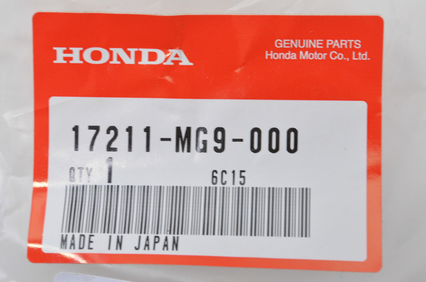 OEM Honda 17211-MG9-000 Air Cleaner Element NOS