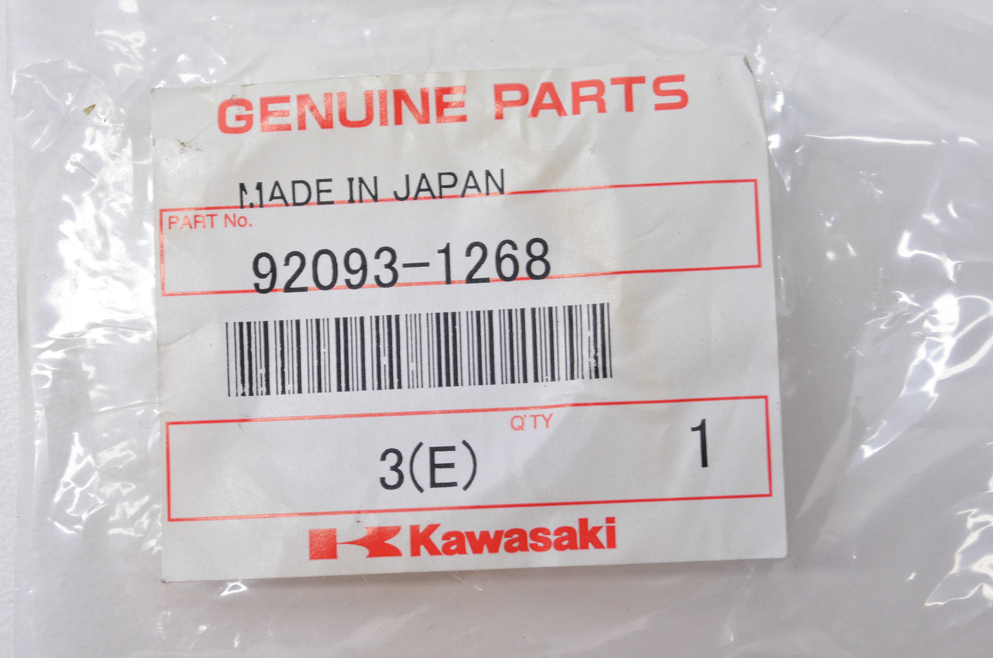 OEM Kawasaki 92093-1268 Fork Seal NOS