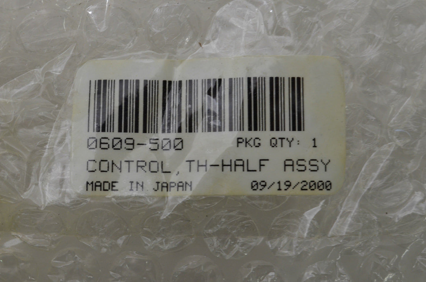 OEM Arctic Cat 0609-500 Hi/Lo Control Half Assembly NOS