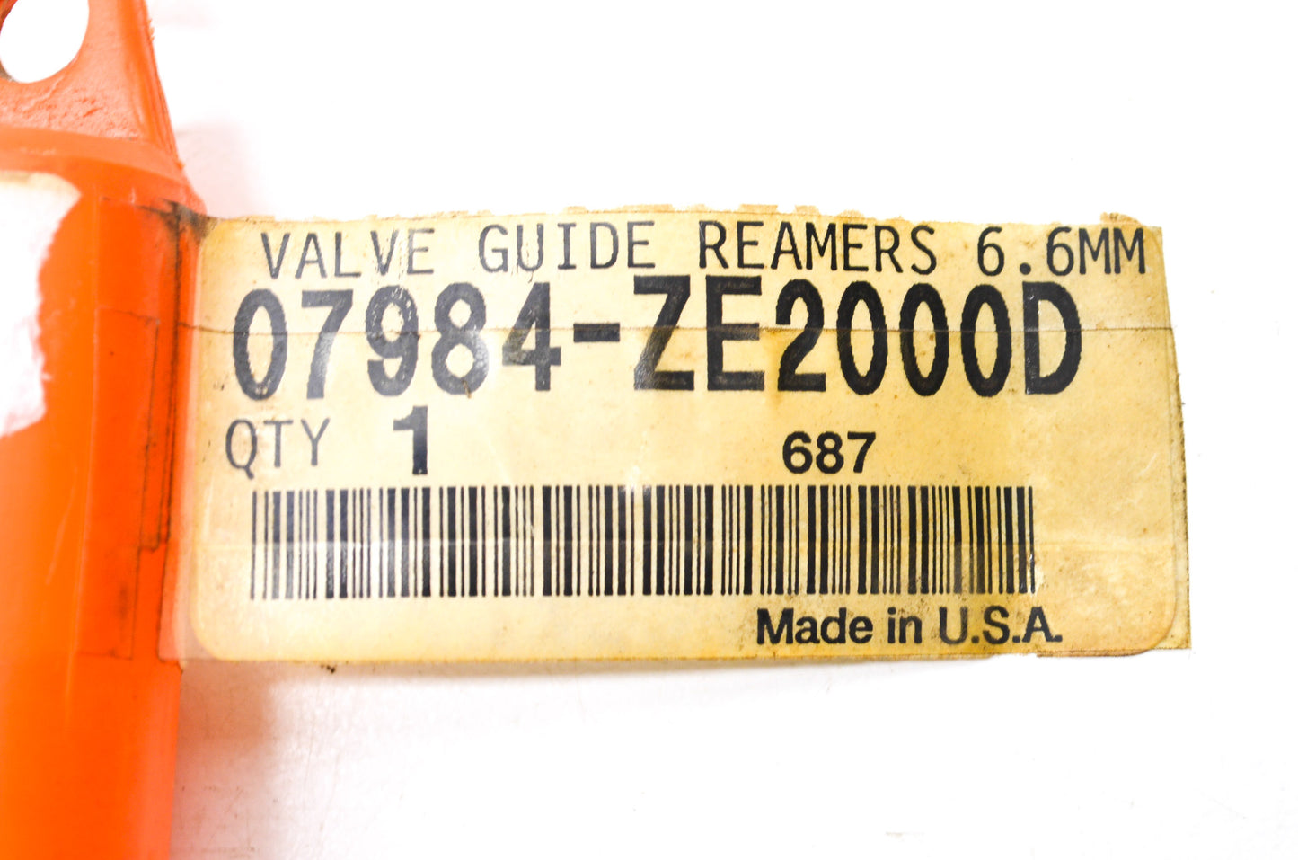 OEM Honda 07984-ZE2000D Valve Guide Reamer NOS