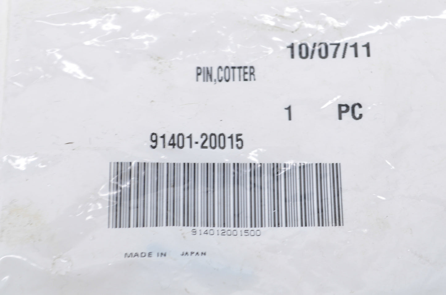 OEM Yamaha 91401-20015-00 Cotter Pins Qty 4 NOS