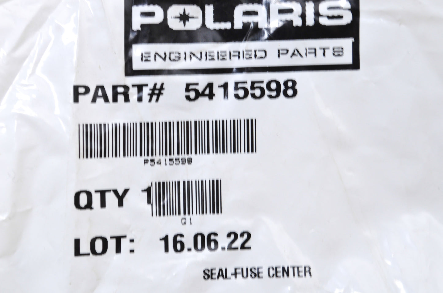 OEM Polaris 5415598 Fuse Center Seal NOS