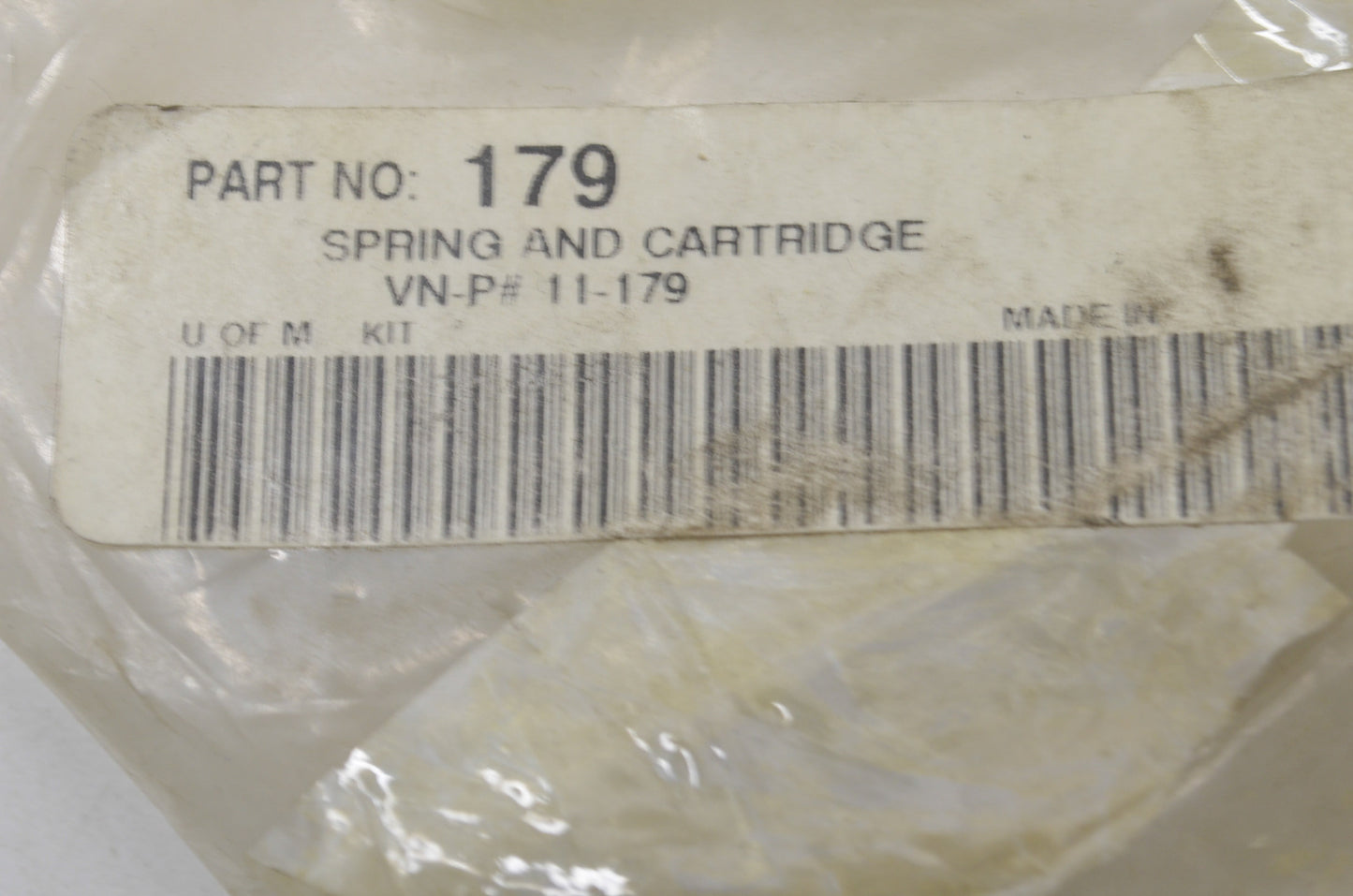 LLP 179, 11-179 Spring & Cartridge NOS