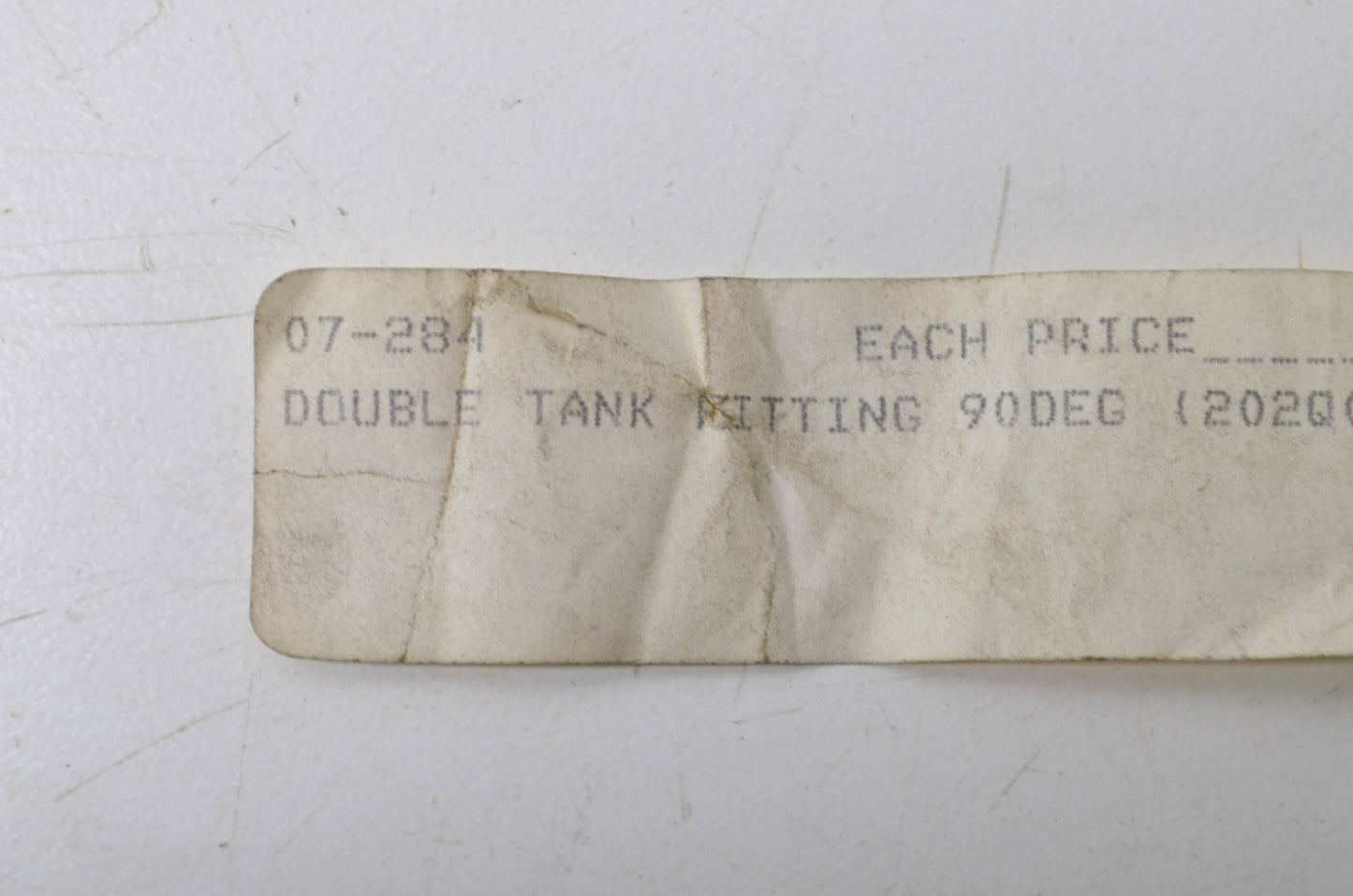 New Kimpex 90 Degree Double Tank Fitting NOS