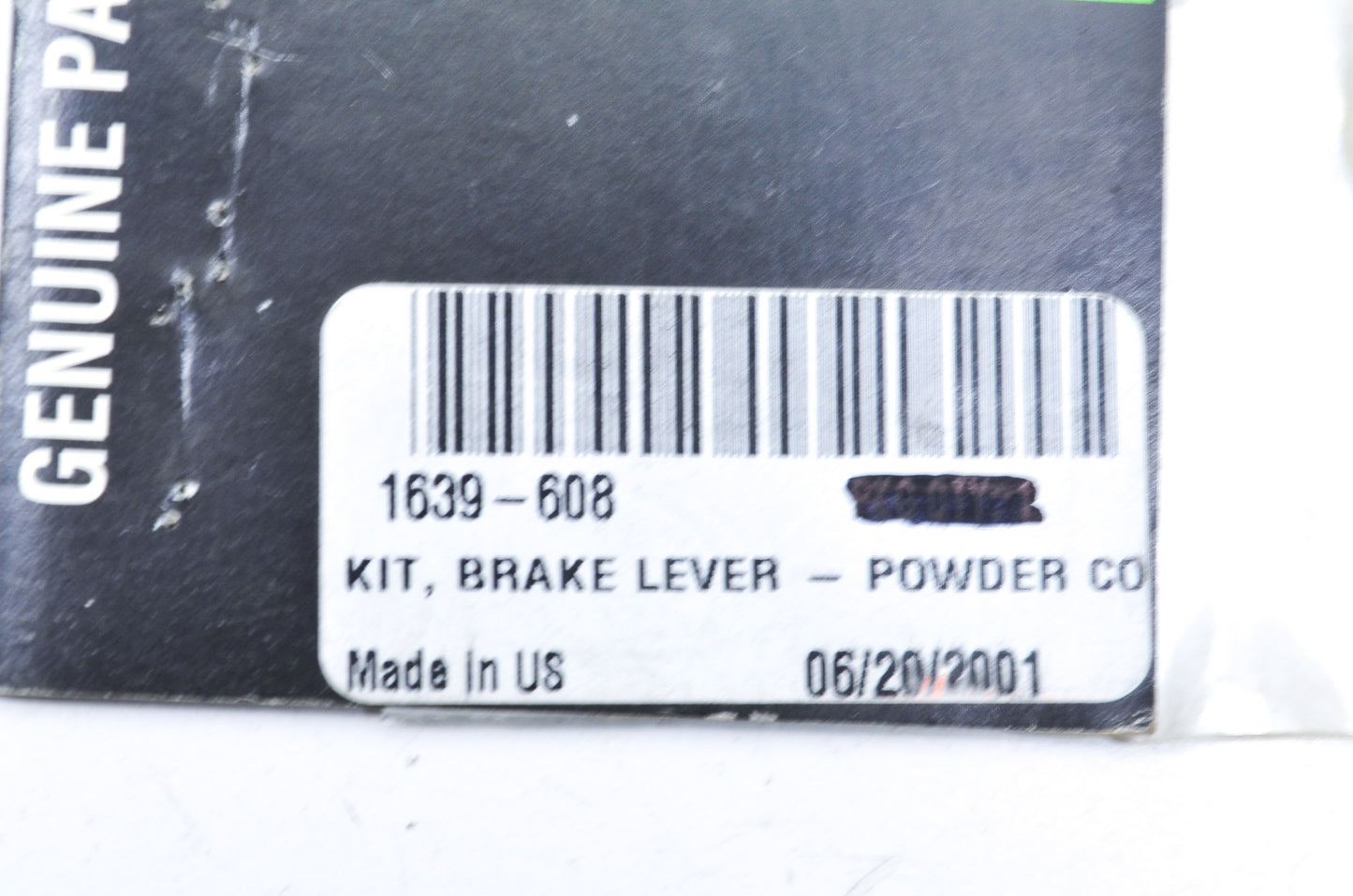 OEM Arctic Cat 1639-608 Green Brake Lever Kit NOS