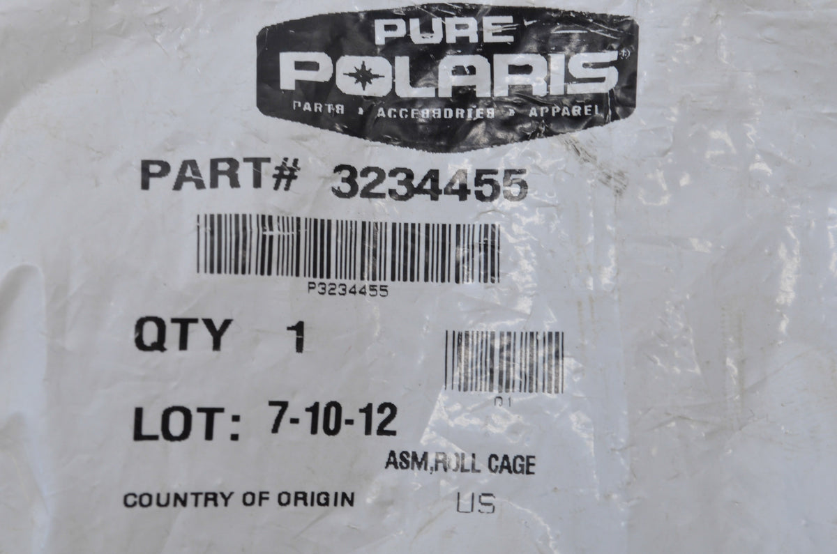 OEM Polaris 3234455 Roll Cage Assembly NOS