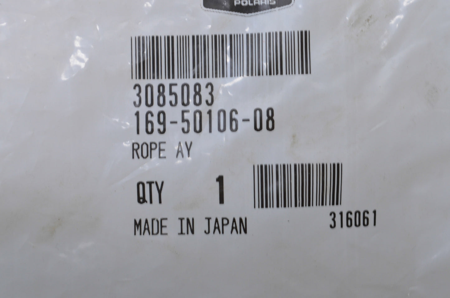 OEM Polaris 3085083 Rope Assmebly NOS