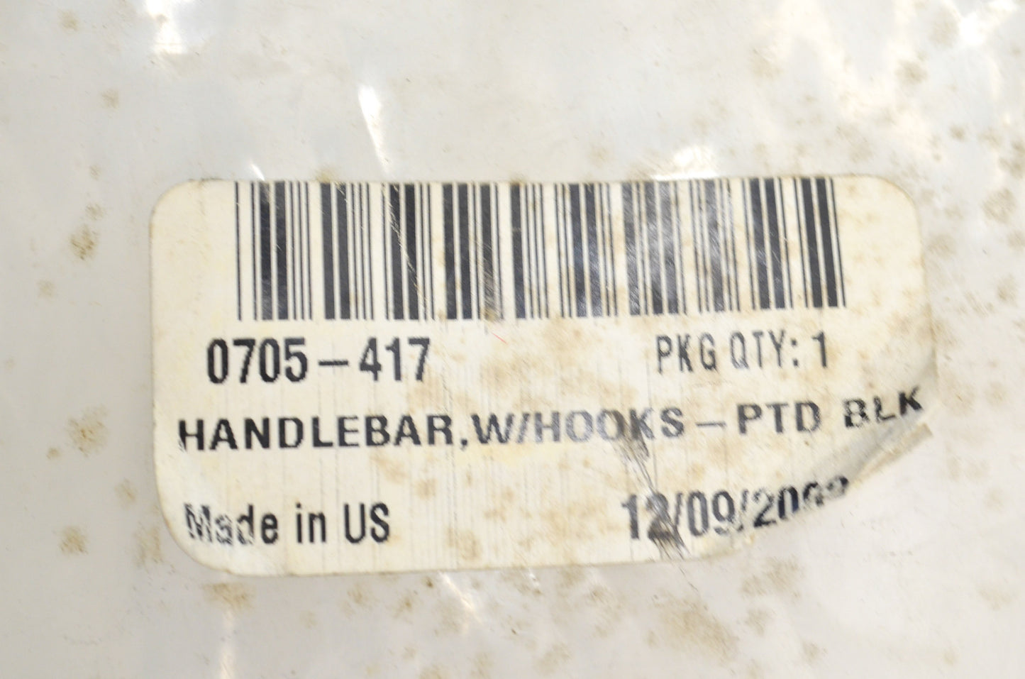 OEM Arctic Cat 0705-417 Black Handlebar NOS