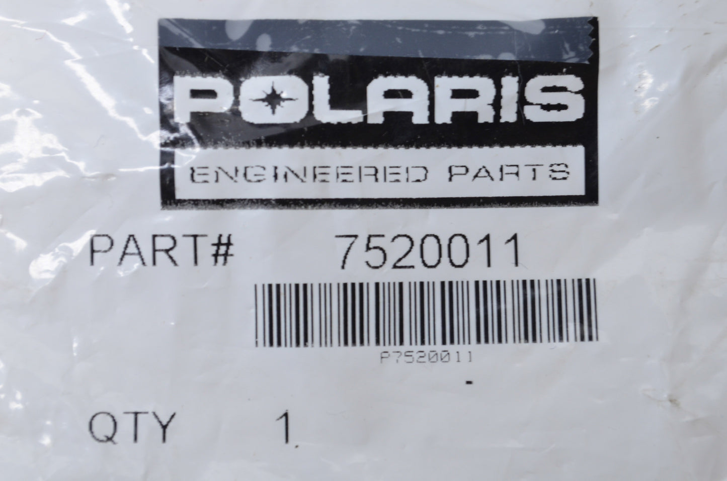 New OEM Polaris 7520011 Screw M6X1.0X15 NOS