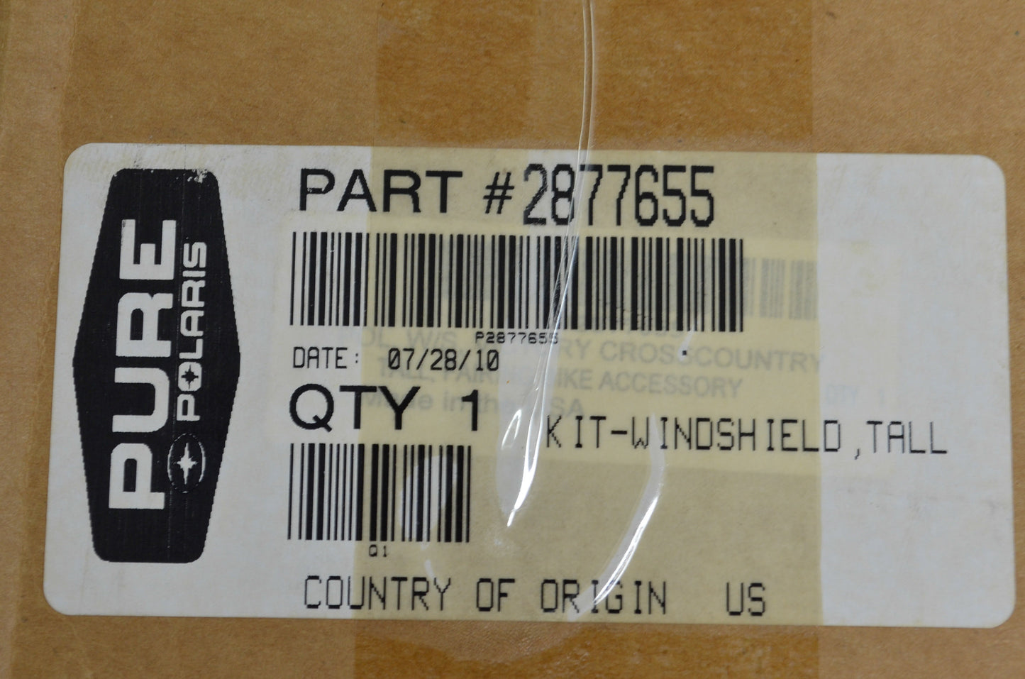 New OEM Victory Tall Windshield Kit NOS