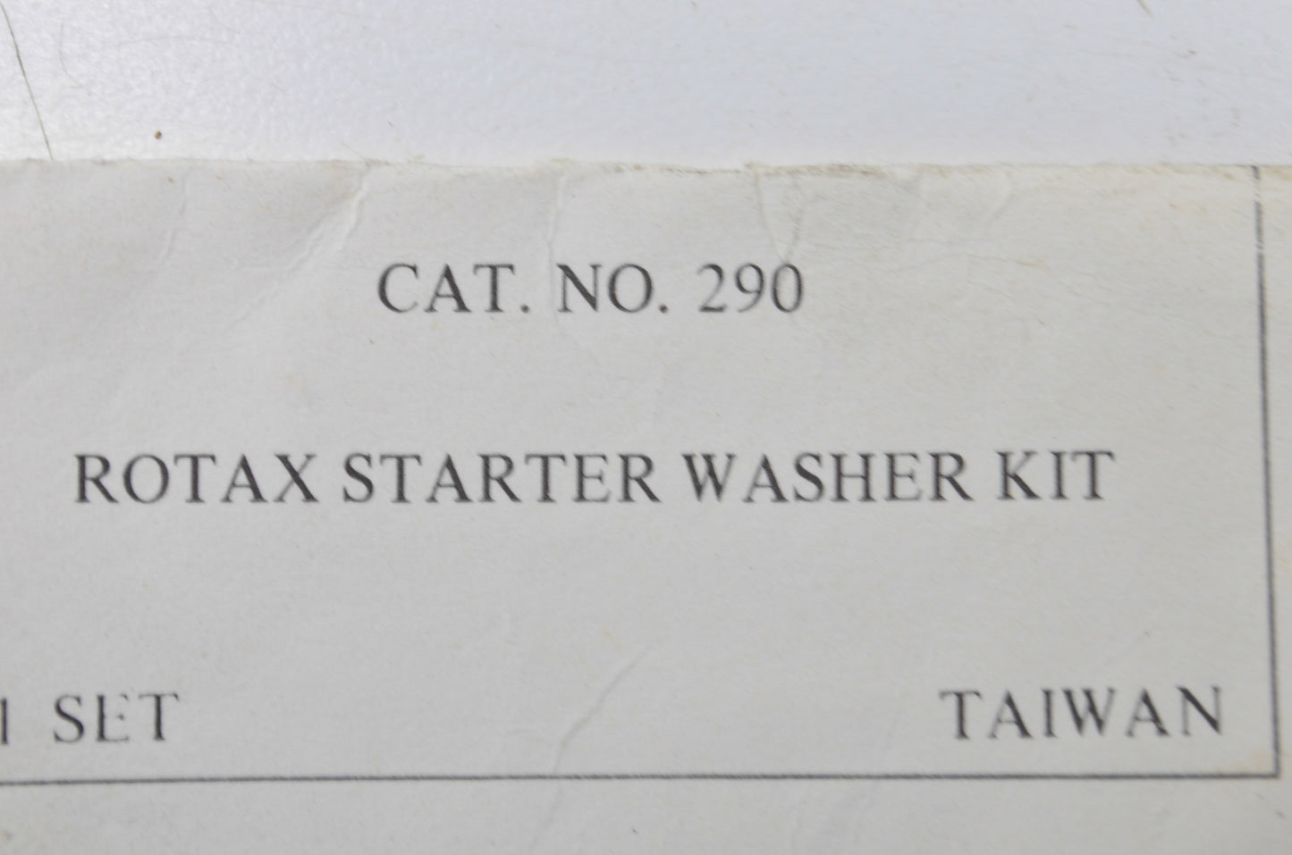 LLP 290 Rotax Starter Washer Kit NOS