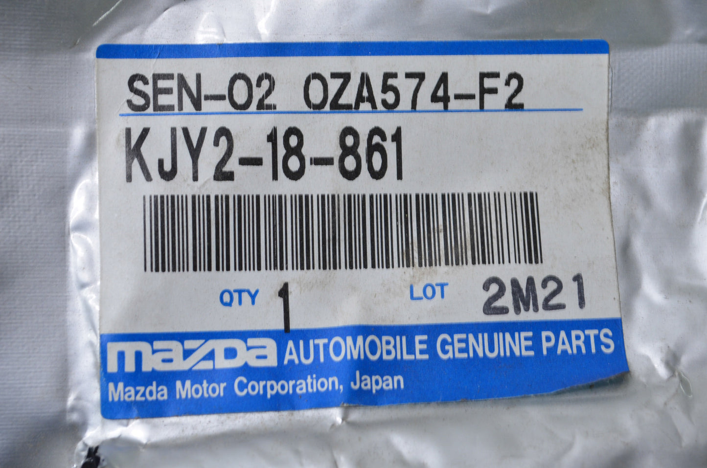 OEM Mazda KJY2-18-861 O2 Sensor NOS