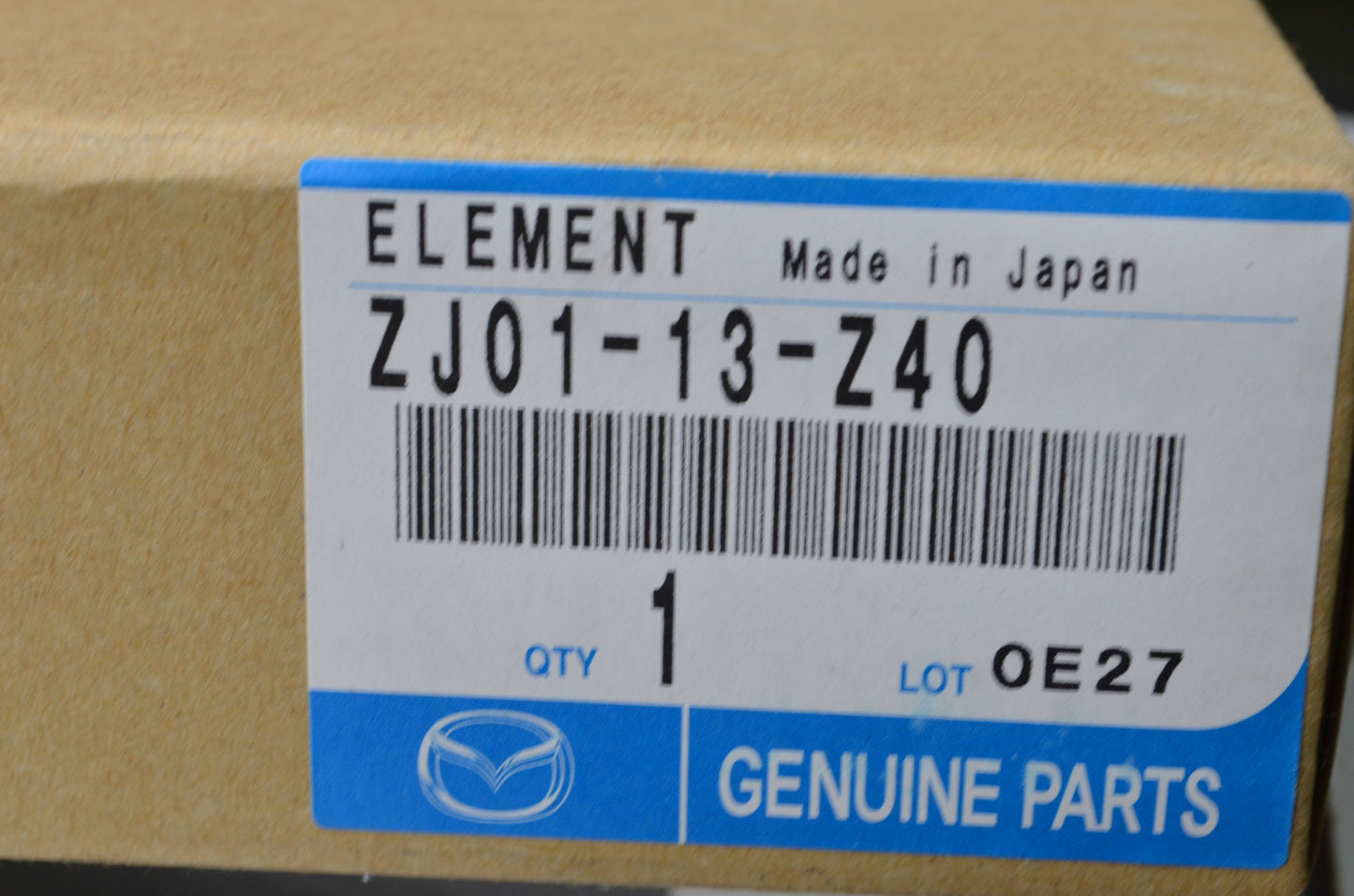 New OEM Mazda Air Filter NOS