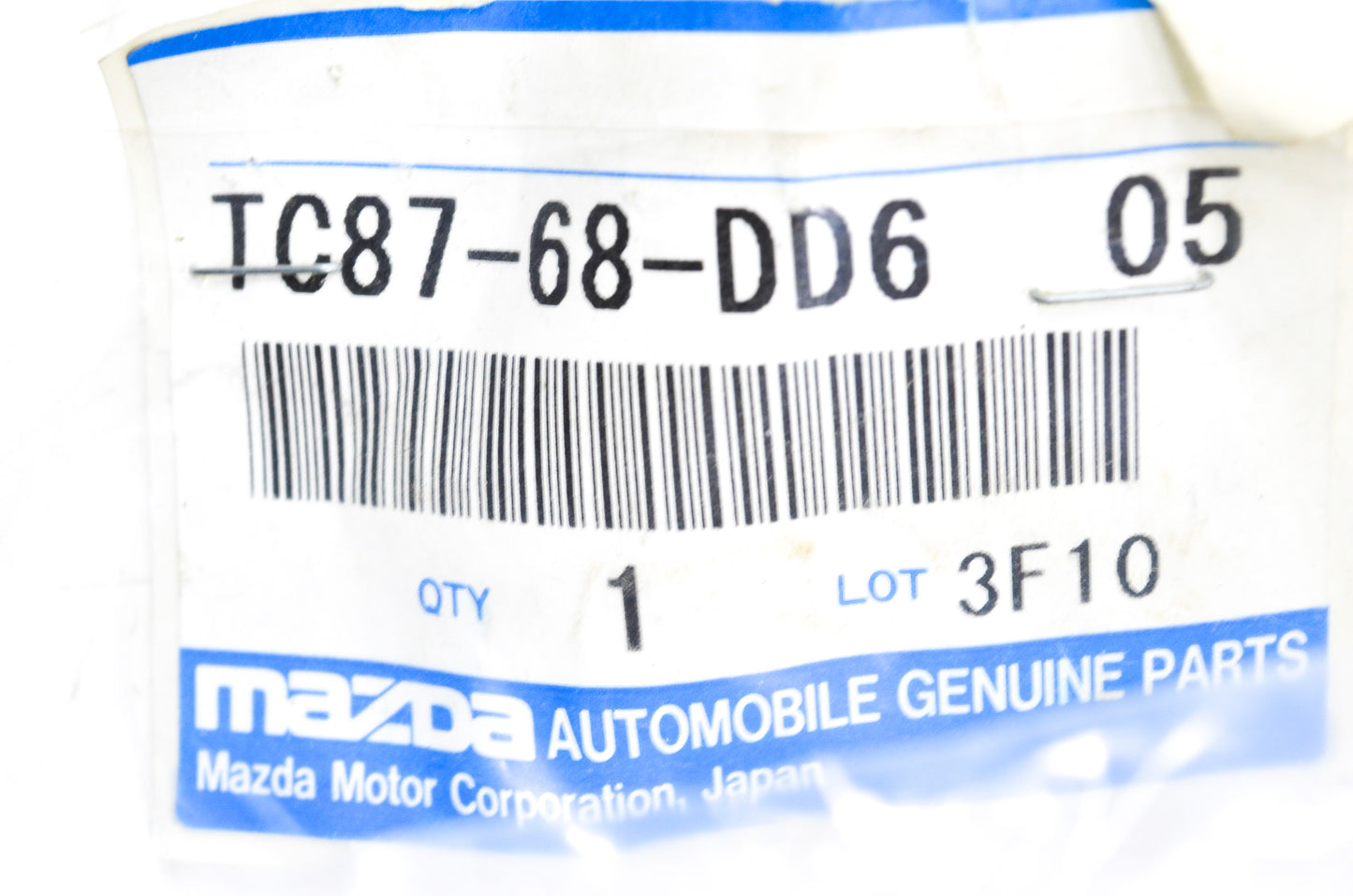 OEM Mazda TC87-68-DD6-05 Left Interior Door Pull Handle NOS