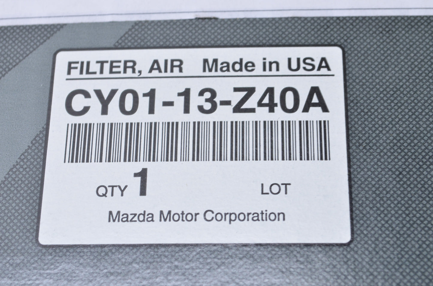 New OEM Mazda Air Filter NOS
