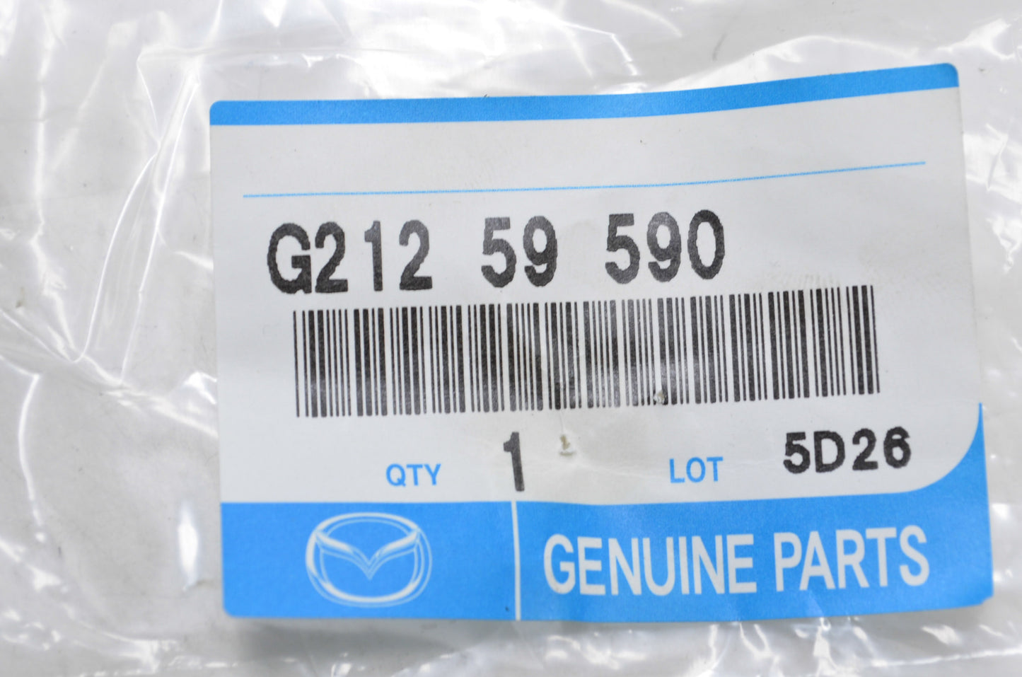 OEM Mazda G212-59-590 Left Front Door Mechanism NOS