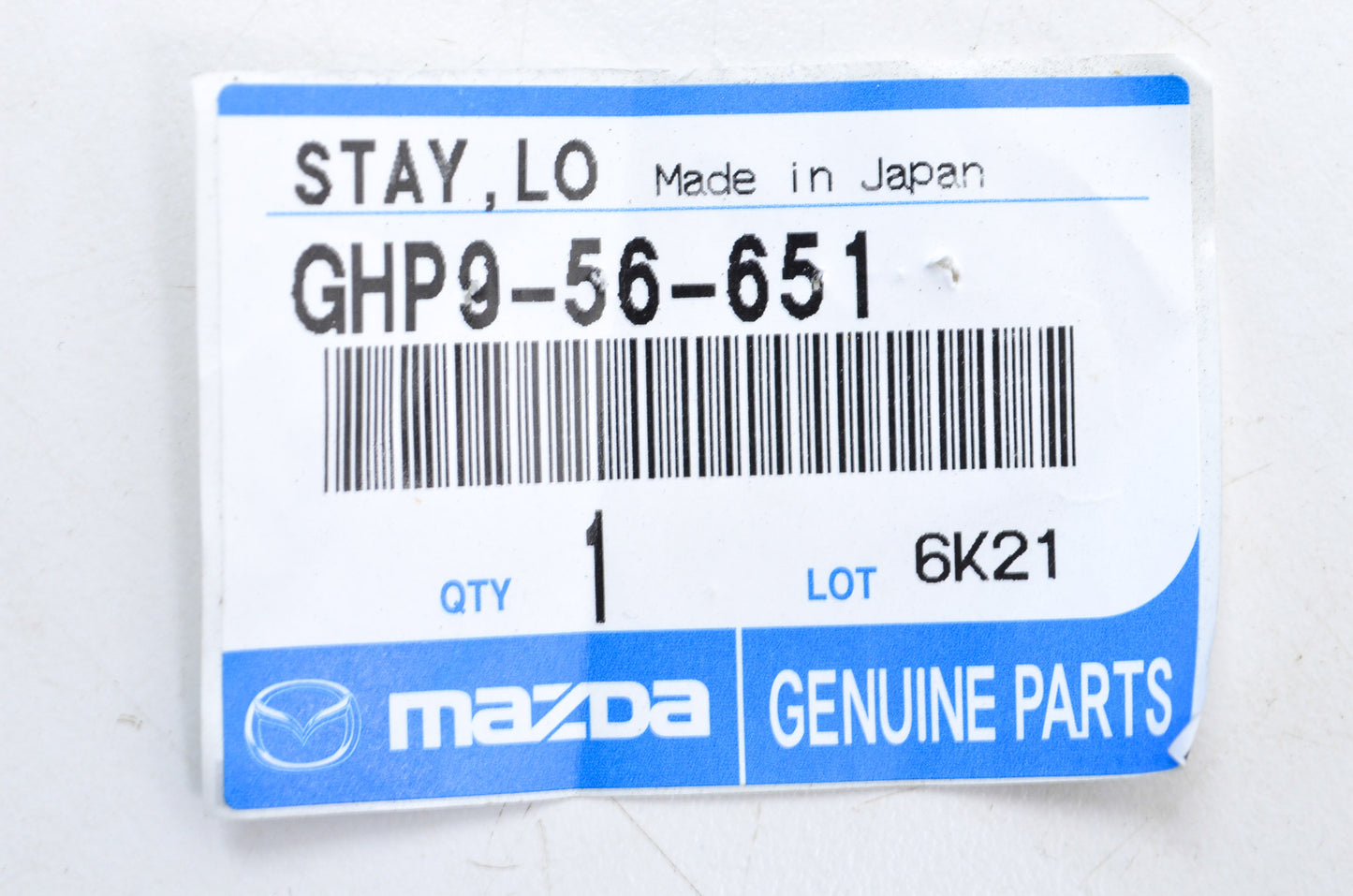 New OEM Mazda Hood Support Lock Rod NOS