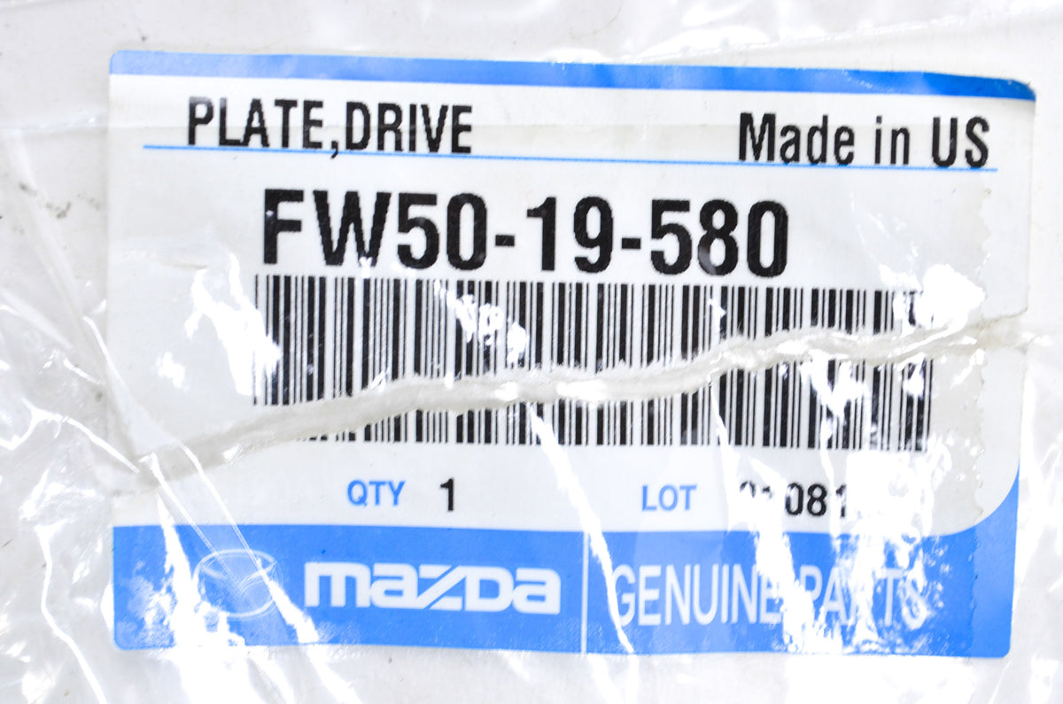 OEM Mazda FW50-19-580 Drive Plate NOS