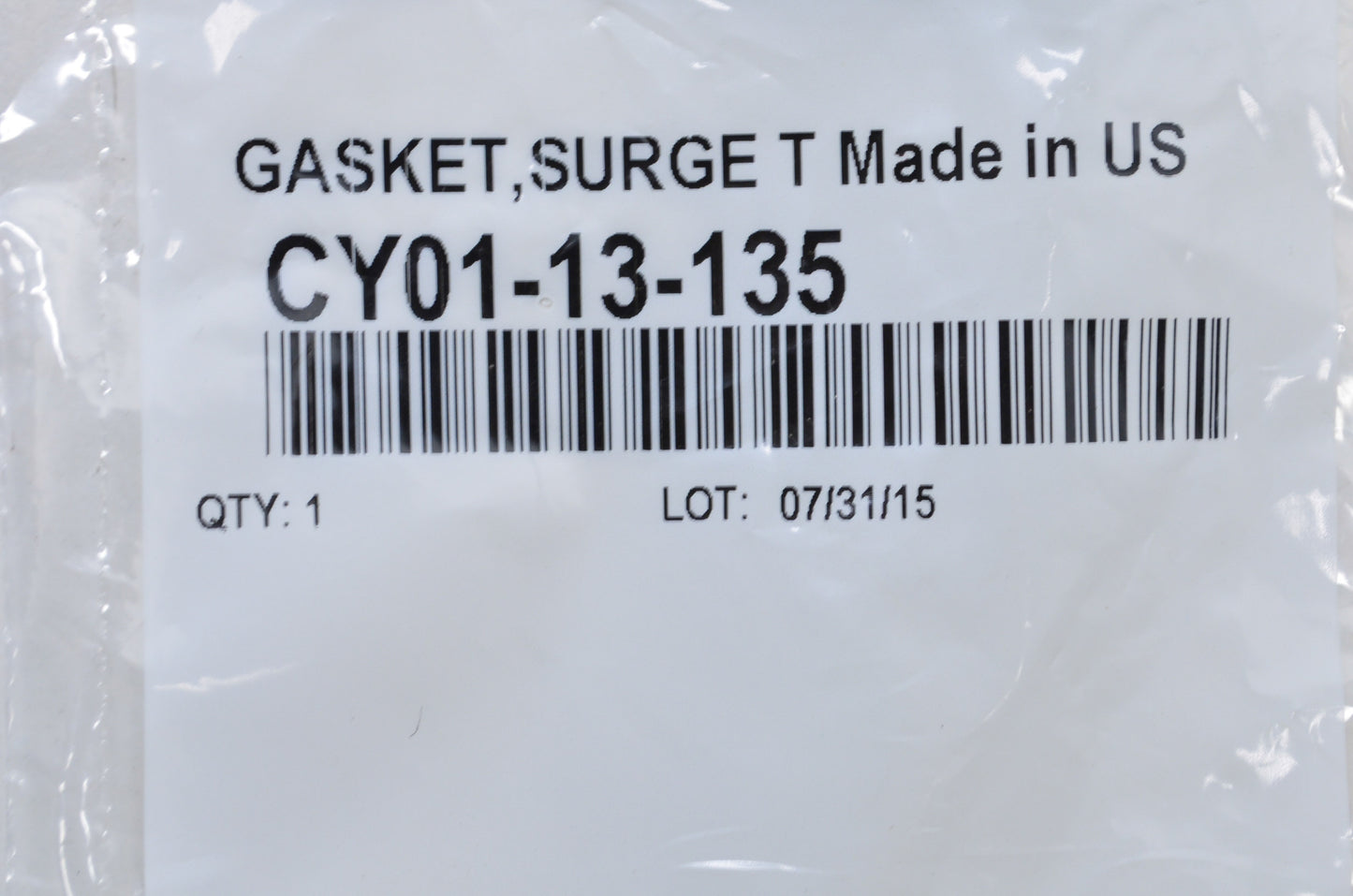 New OEM Mazda Plenum Gasket NOS