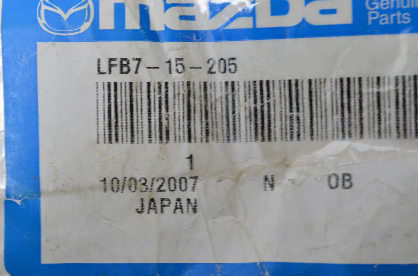New OEM Mazda Radiator Cap NOS