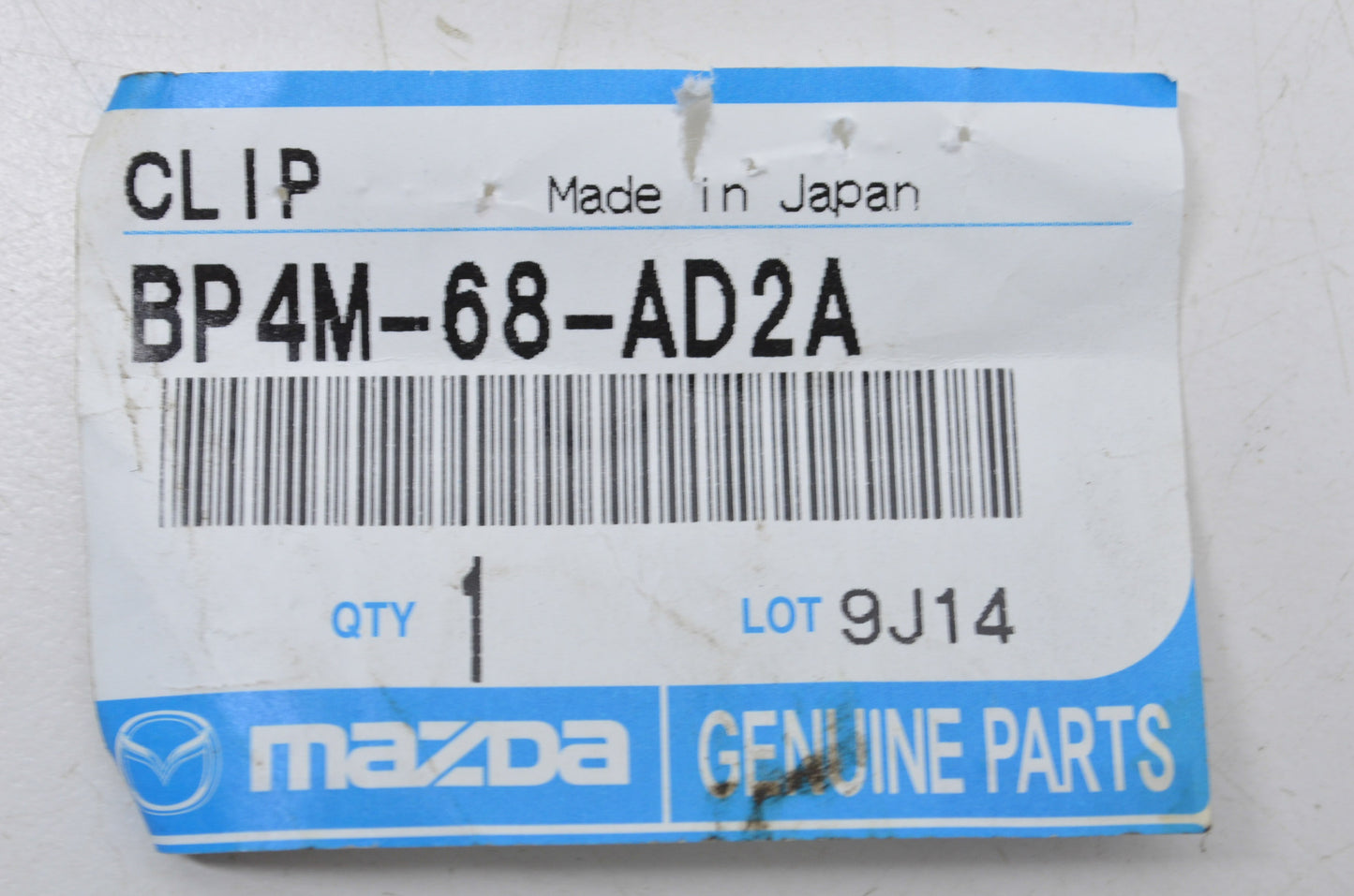 OEM Mazda BP4M-68-AD2A Kick Panel Retainer Clip NOS