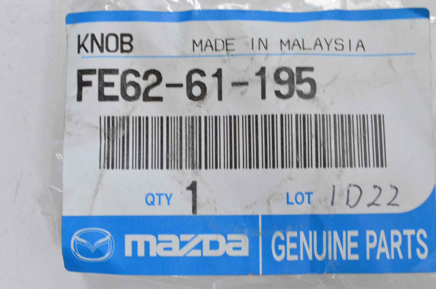 New OEM Mazda Temperature Adjustment Knob NOS