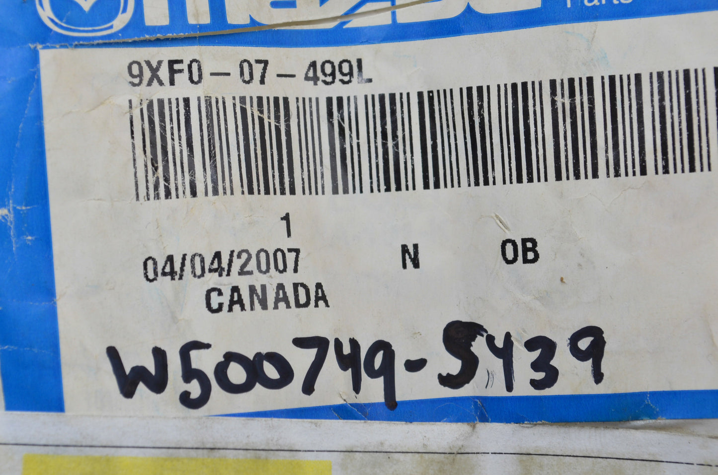 New OEM Ford/Mazda Lower Control Arm Bolt NOS