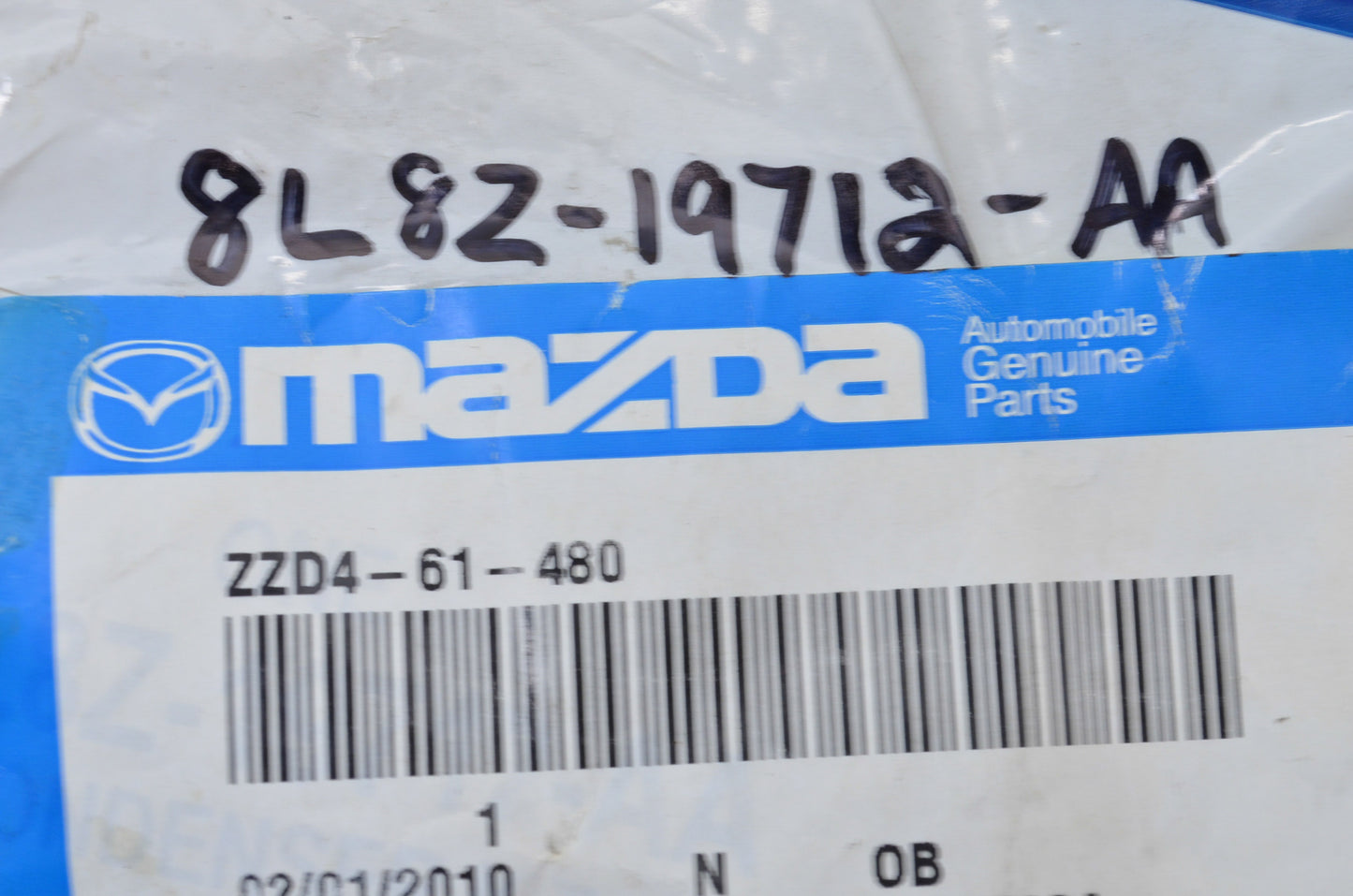 OEM Mazda 8L8Z-19712-AA, ZZD4-61-480 AC Condenser Bracket Kit NOS
