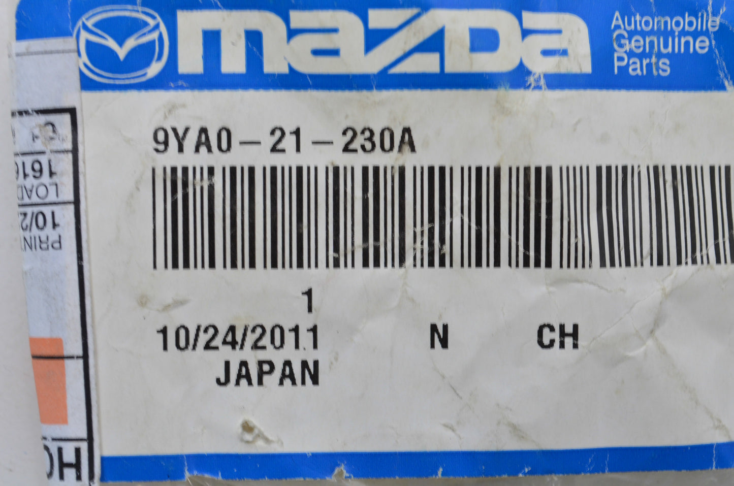New OEM Mazda Bolt NOS