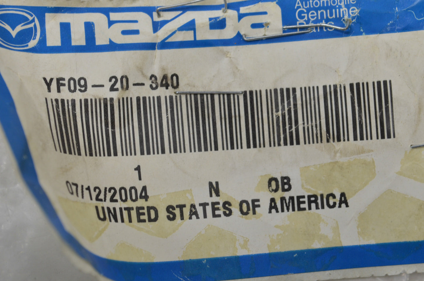 New OEM Ford Vacuum Tube NOS