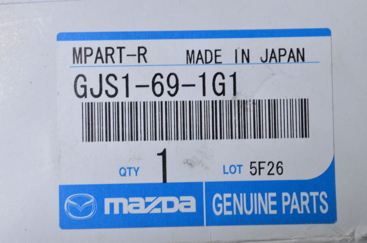 New OEM Mazda Passenger Side Mirror NOS