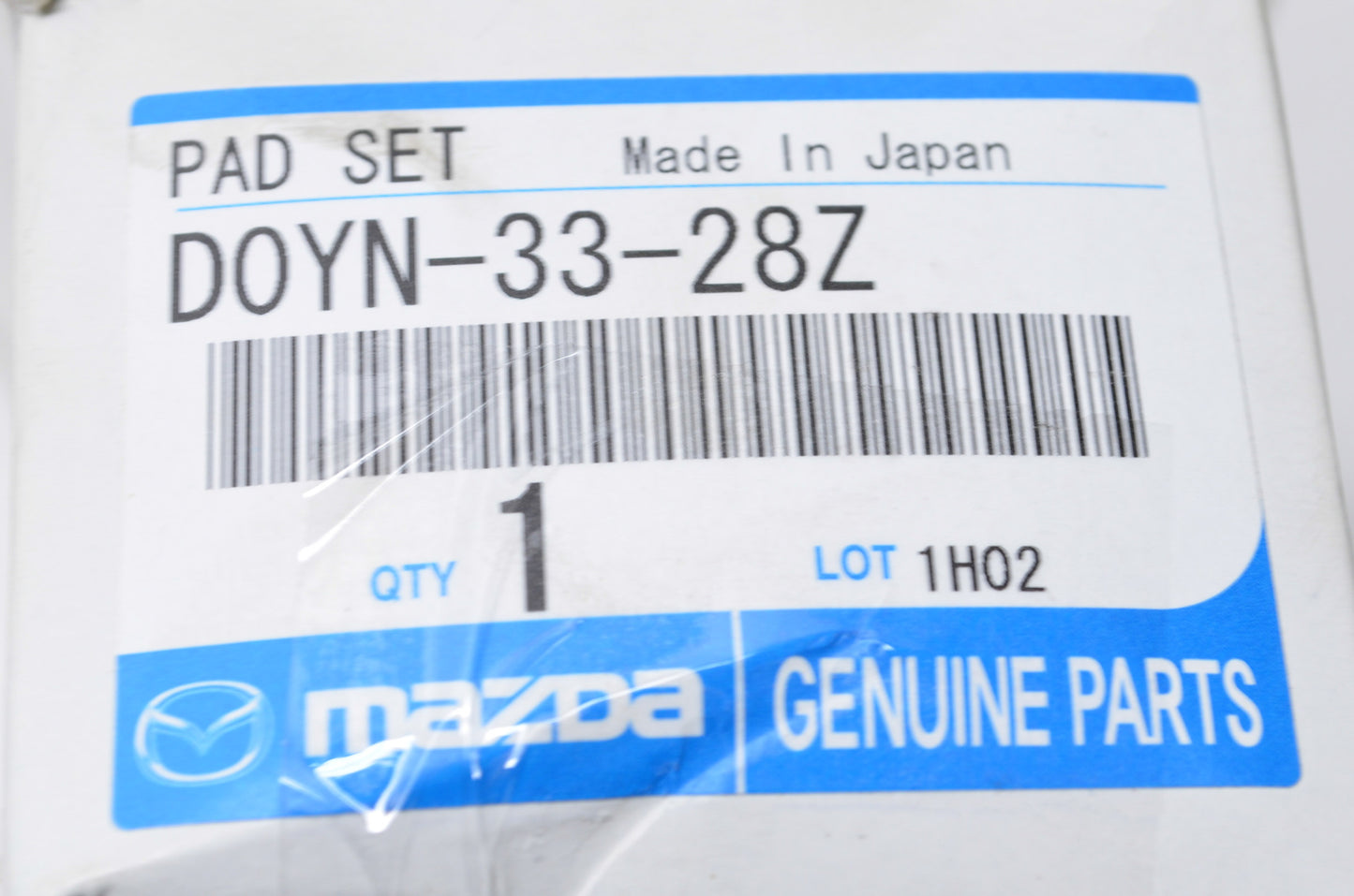 OEM Mazda D0YN-33-28Z Front Brake Pad Kit NOS